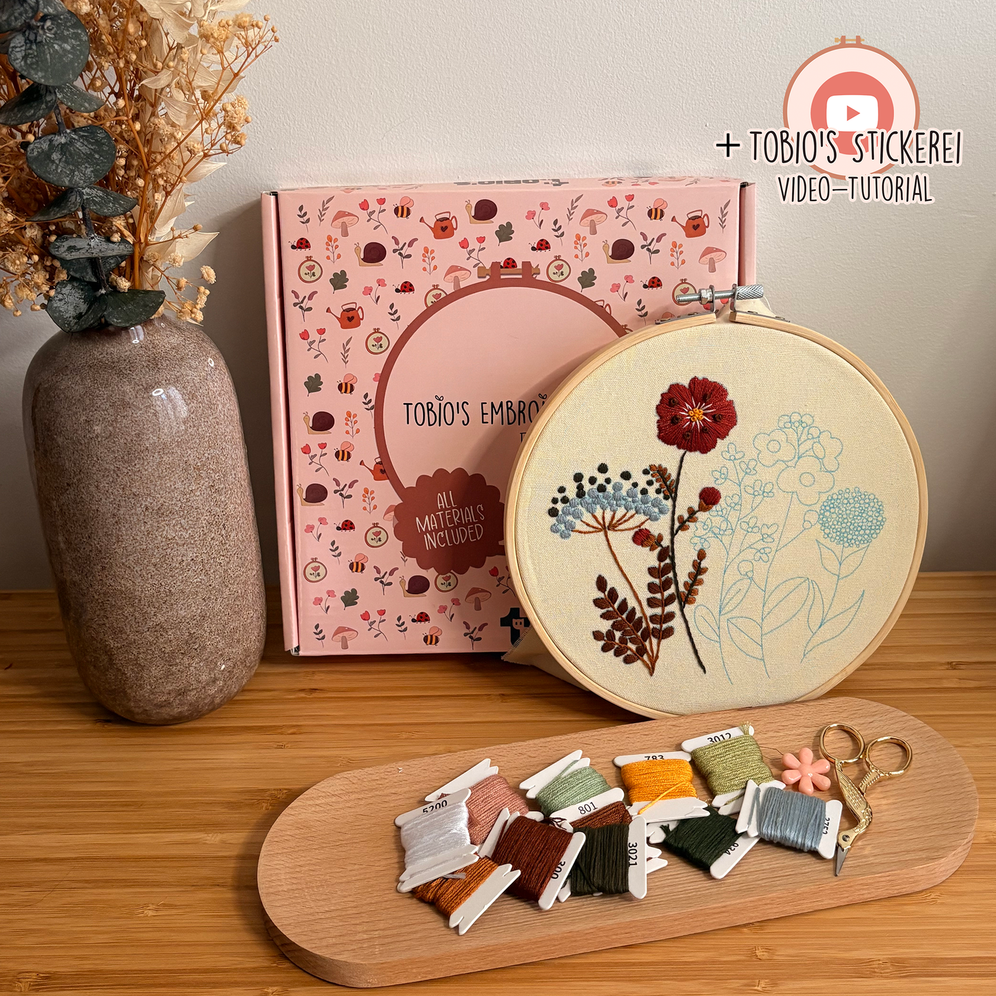 Flüstern der Wildblumen Set